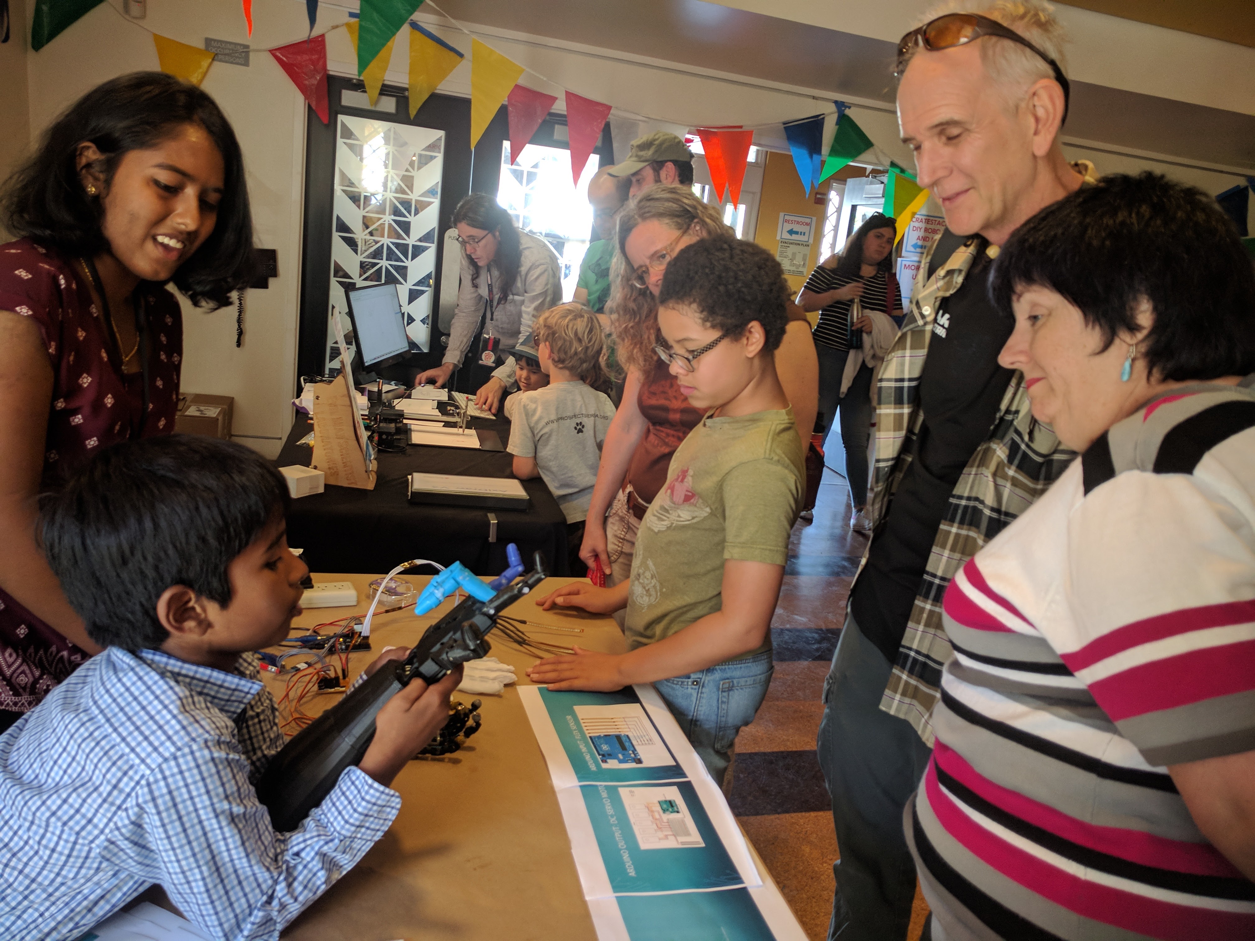 East Bay Maker Faire 2017 community demonstration