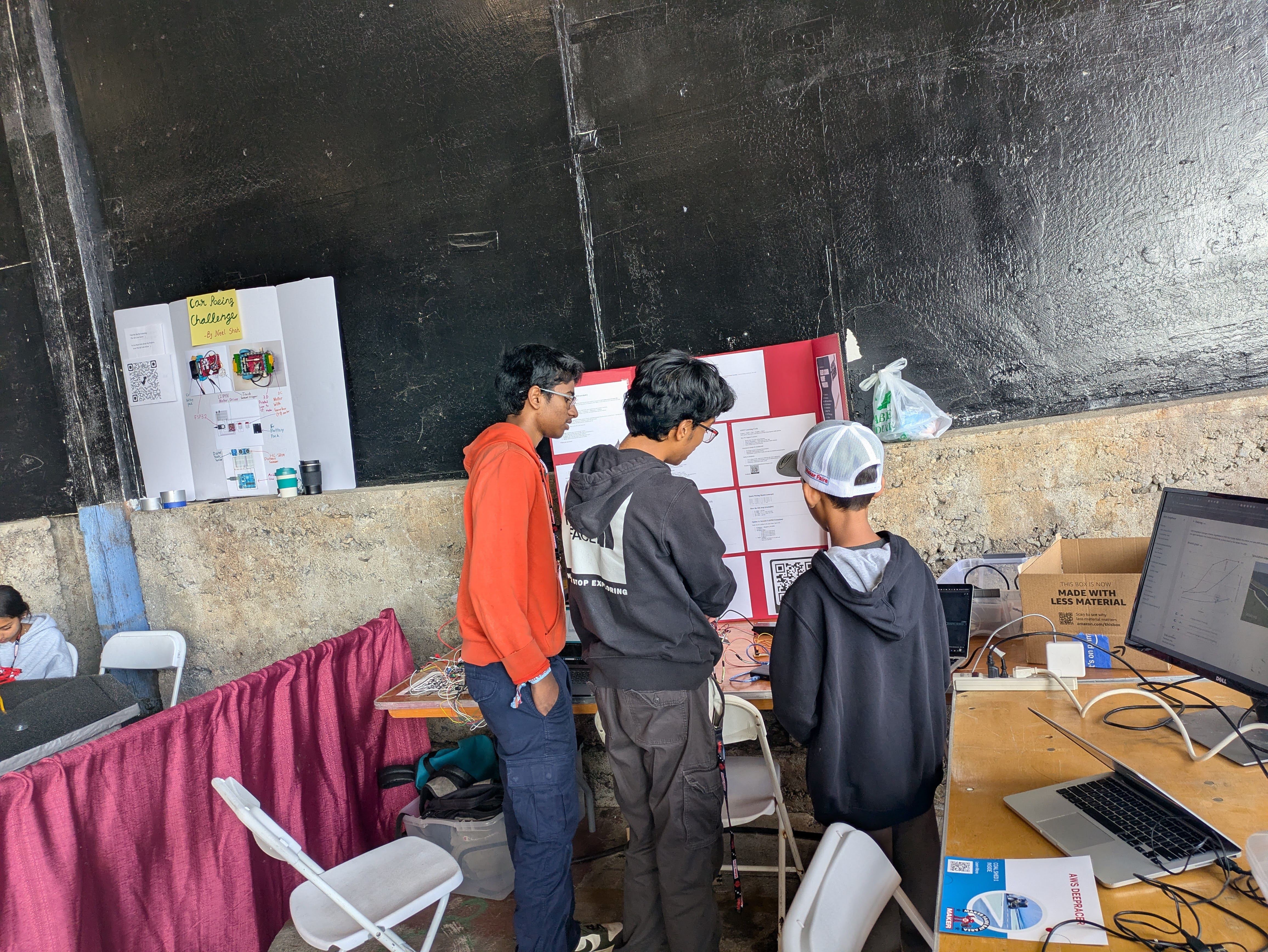 Bay Area Maker Faire venue with crowds
